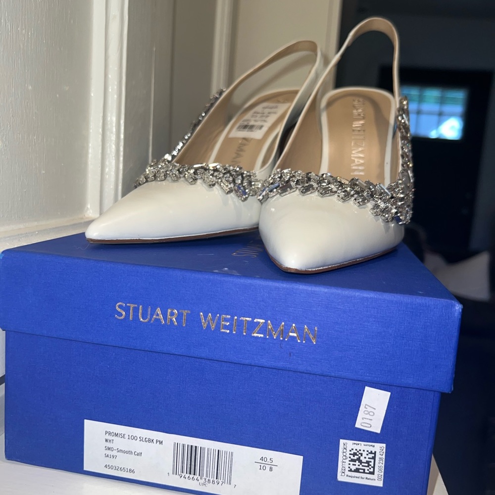 Bridal Shoes Stuart Weitzman size 10